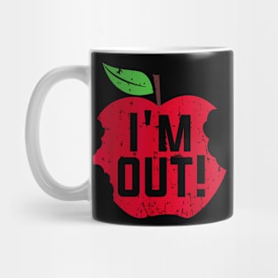 Im Out Last Day Of School Summer Break Teacher Mug